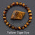 ﻿Tiger Eye Charm Bracelet Gemstone Jewelry Bead Bracelet Protection Crystals Bracelet