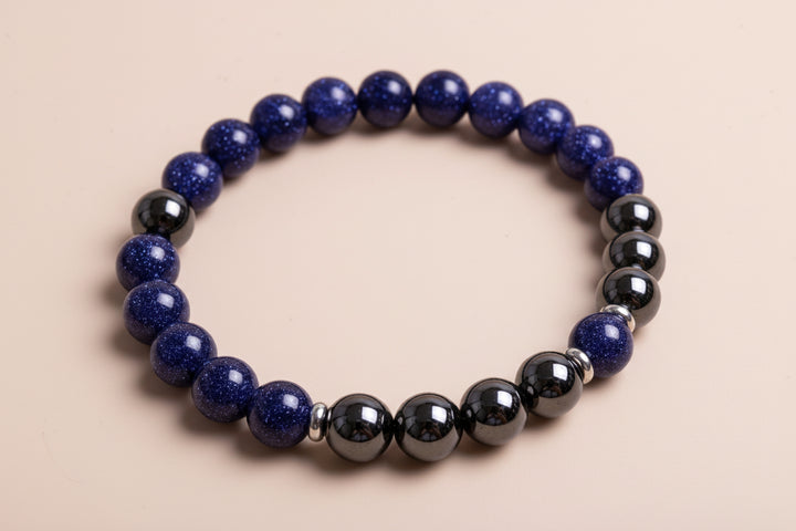 Hematite Mala | Strength Anchor