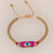 Woven Evil Eye Turkish Eye Beads Bracelet Women Jewelry Handmade Bracelet