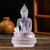 Buddha Statue Crystal Elegant Sculpture Home Decoration