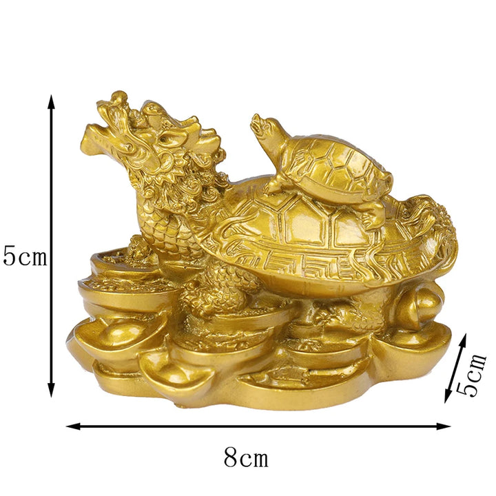 Feng Shui Dragon Tortoise Statue