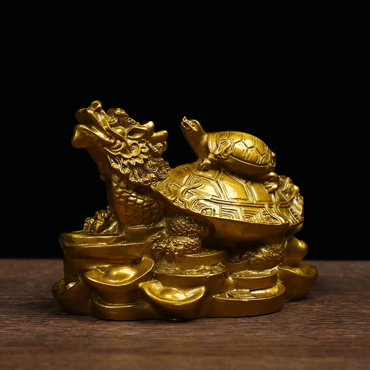 Feng Shui Dragon Tortoise Statue