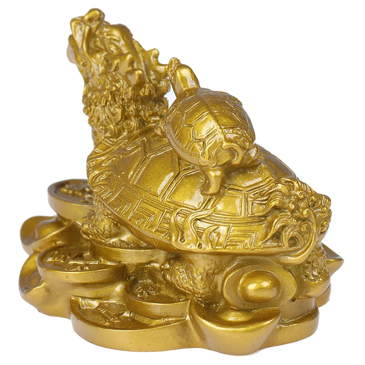 Feng Shui Dragon Tortoise Statue