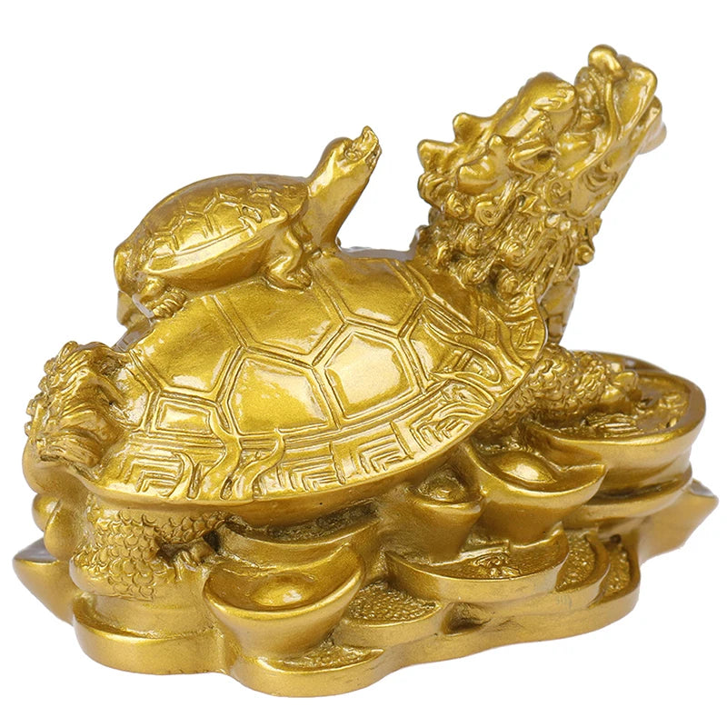 Feng Shui Dragon Tortoise Statue