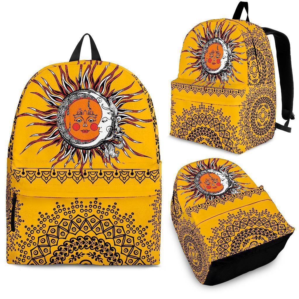 Sun and Moon Mandala Backpack