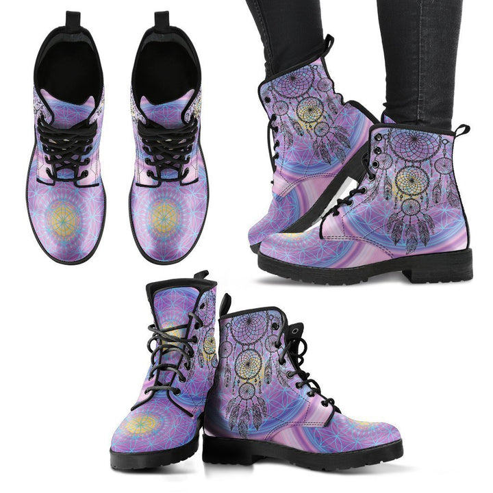 Dream Catcher Leather Boots