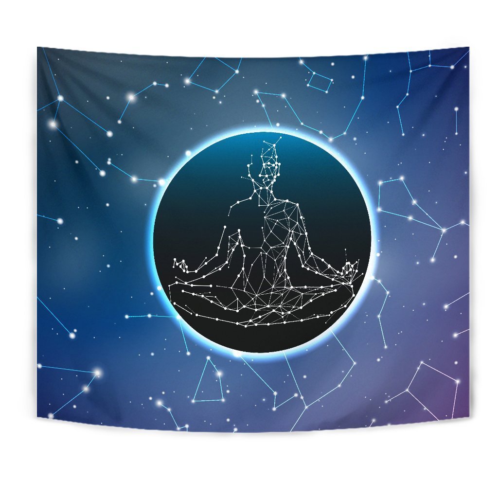 Buddha Galaxy Tapestry