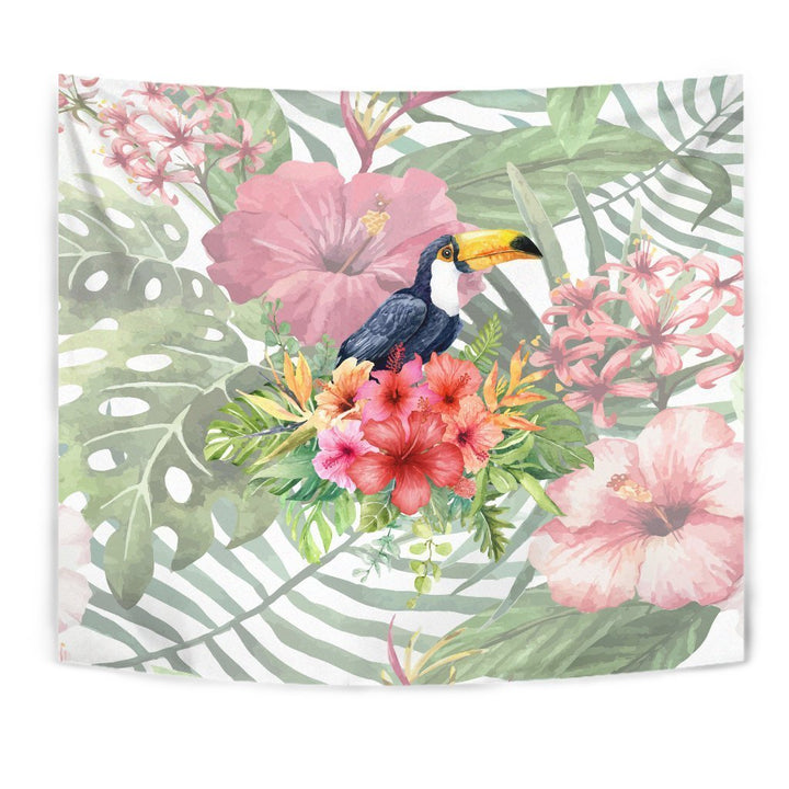 Bird and Flower Tapestry
