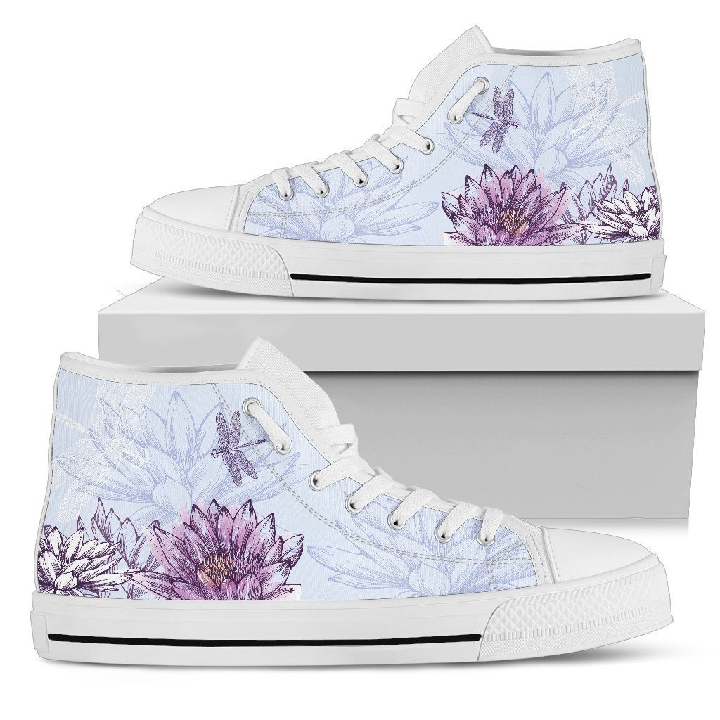 Flowers Colorful High Top
