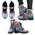 Colorful Chakra Dream Catcher Leather Boots