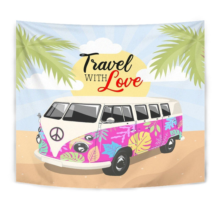 Travel with Love Tapestry