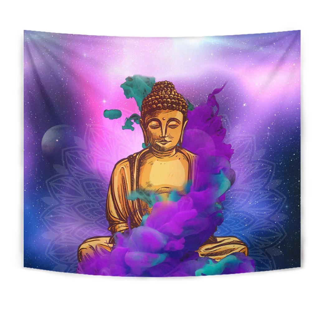Purple Buddha Tapestry