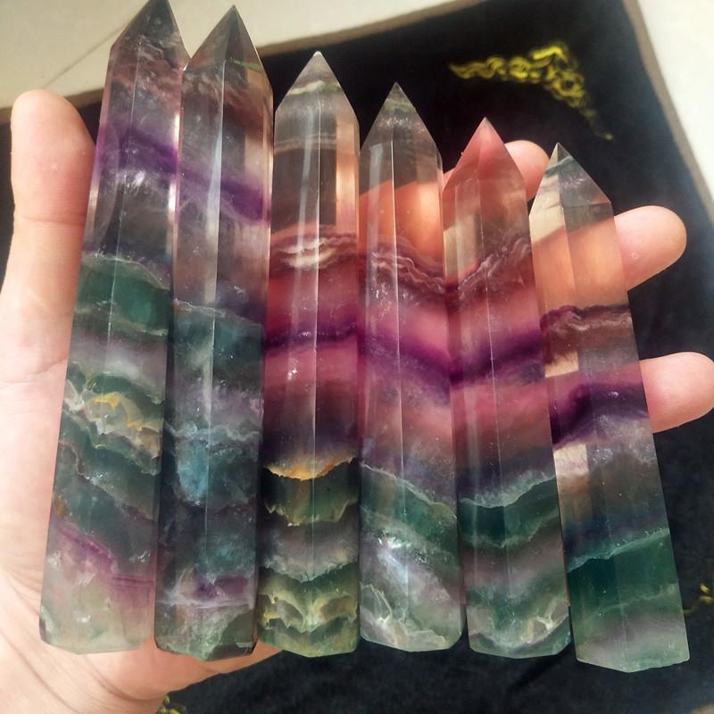 Natural Fluorite Healing Crystal Chakra Stones