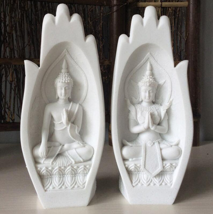 Buddha Statue Monk Figurine