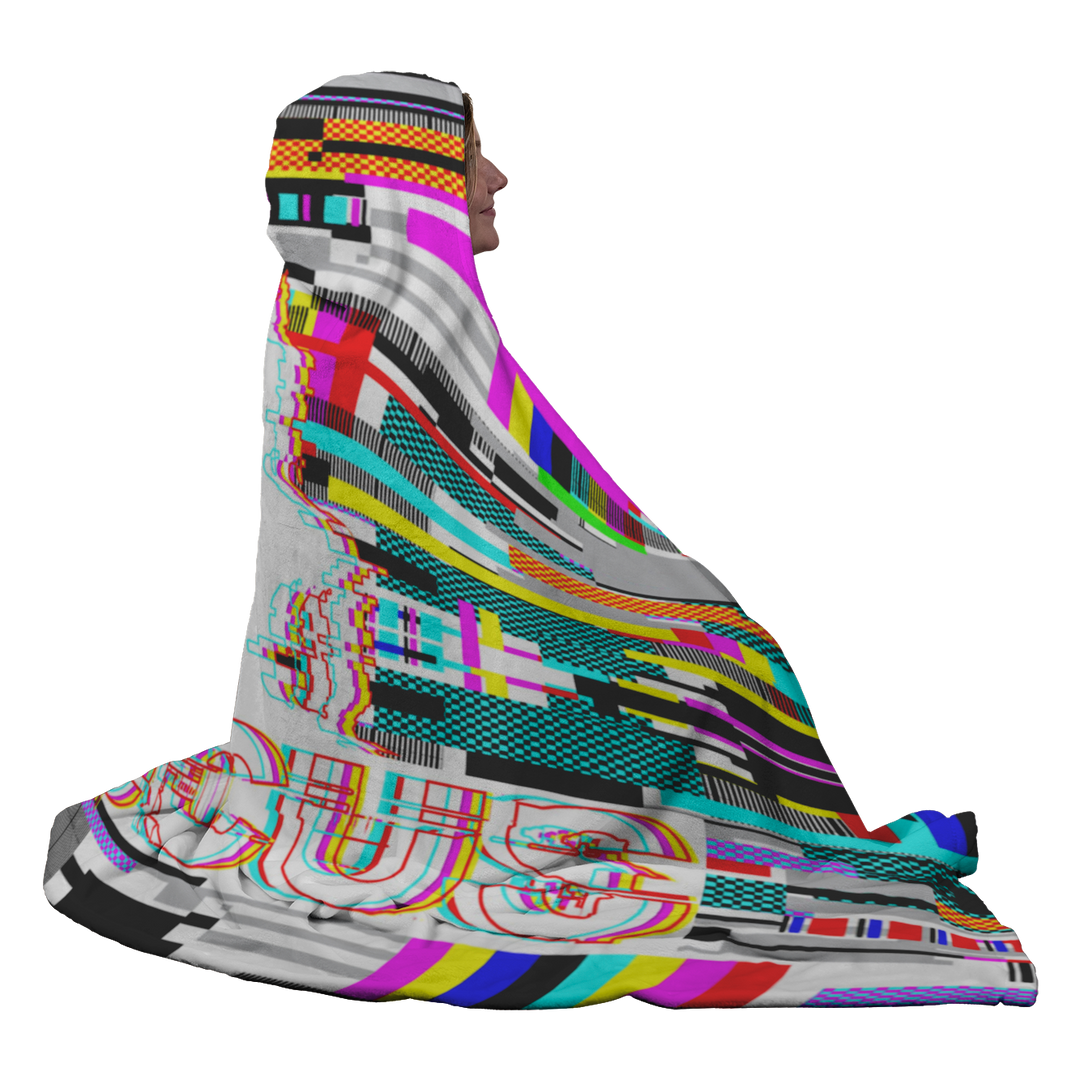 Buddha Colorful Hooded Blanket