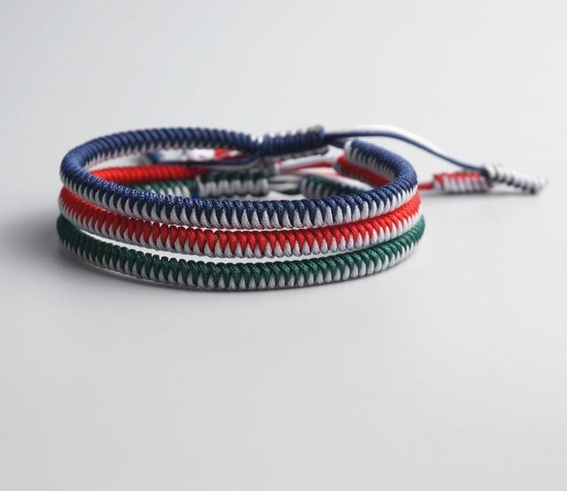 Handmande Knots Lucky Rope Bracelet (Protection)
