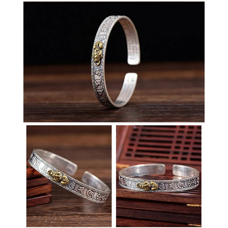 Antique Feng Shui Pixiu Bangle Bracelet