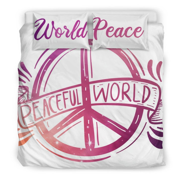 World Peace Bedding Set