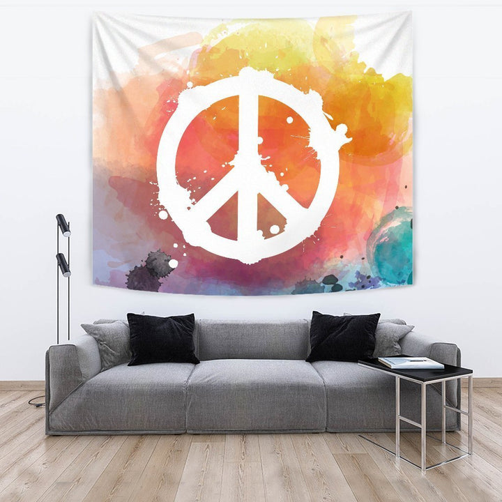 Peace Art Tapestry