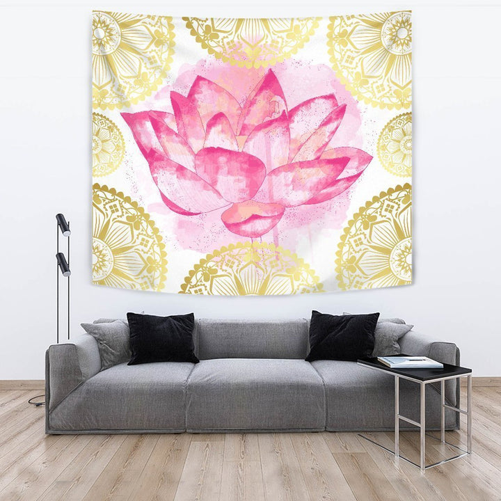 Flower Mandala Tapestry