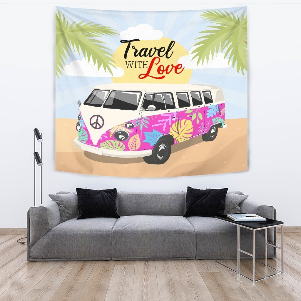 Travel with Love Tapestry