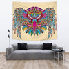 Wall Tapestry - Colorful Owl / Large 104