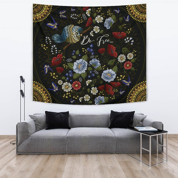 Beautiful Flowers Tapestry