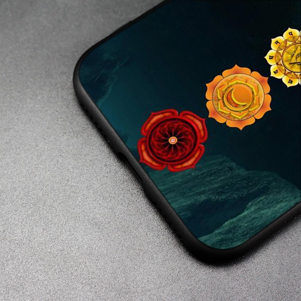 Soft Mandala Chakra Silicone Phone Cases