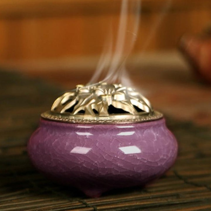 Ceramic Incense Portable Porcelain Burner