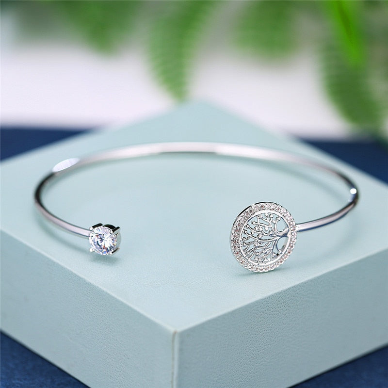 Tree of Life Bangle | Growth Charm