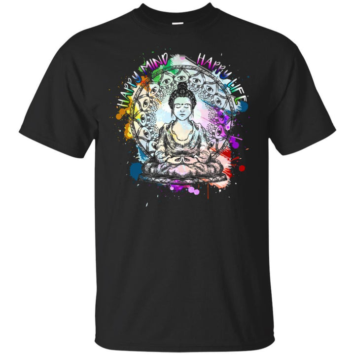 Happy Mind Happy Life - Hoodie, Tee, Shirt, Tank