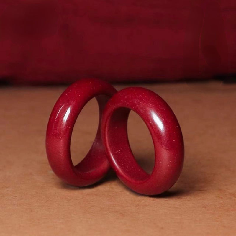 Feng Shui Cinnabar Ring