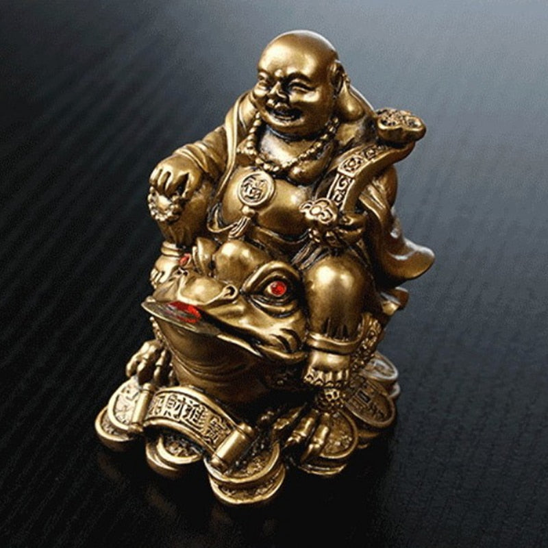 Feng Shui Maitreya Toad Ornament Figurine