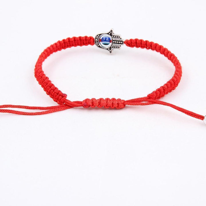 Lucky Kabbalah Red String Hamsa Bracelets