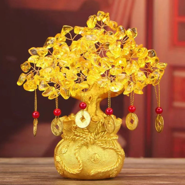 Lucky Crystal Wealth Tree