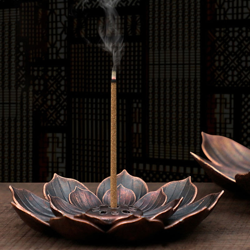 Buddhist Incense Burner Plate