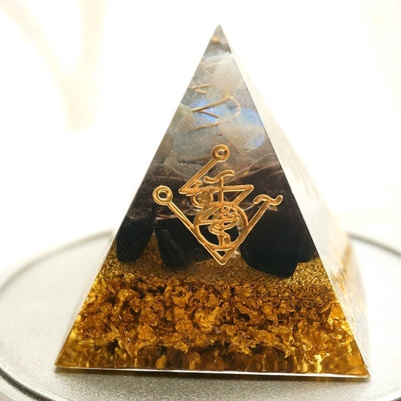 Orgonite Pyramid Muladhara Chakra