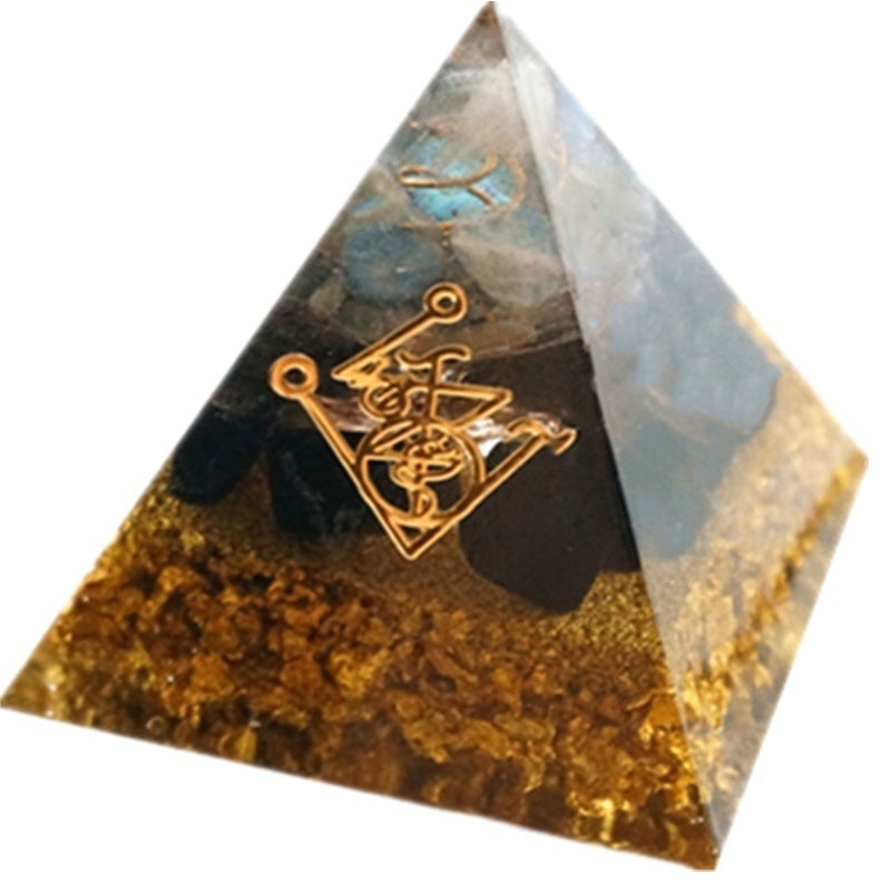 Orgonite Pyramid Muladhara Chakra