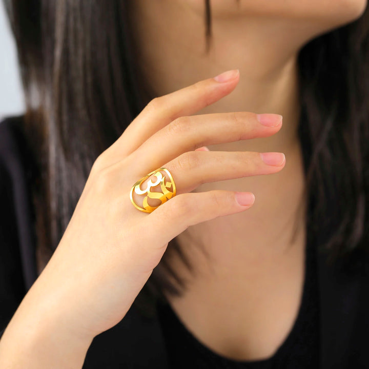 Feng Shui Om Ring