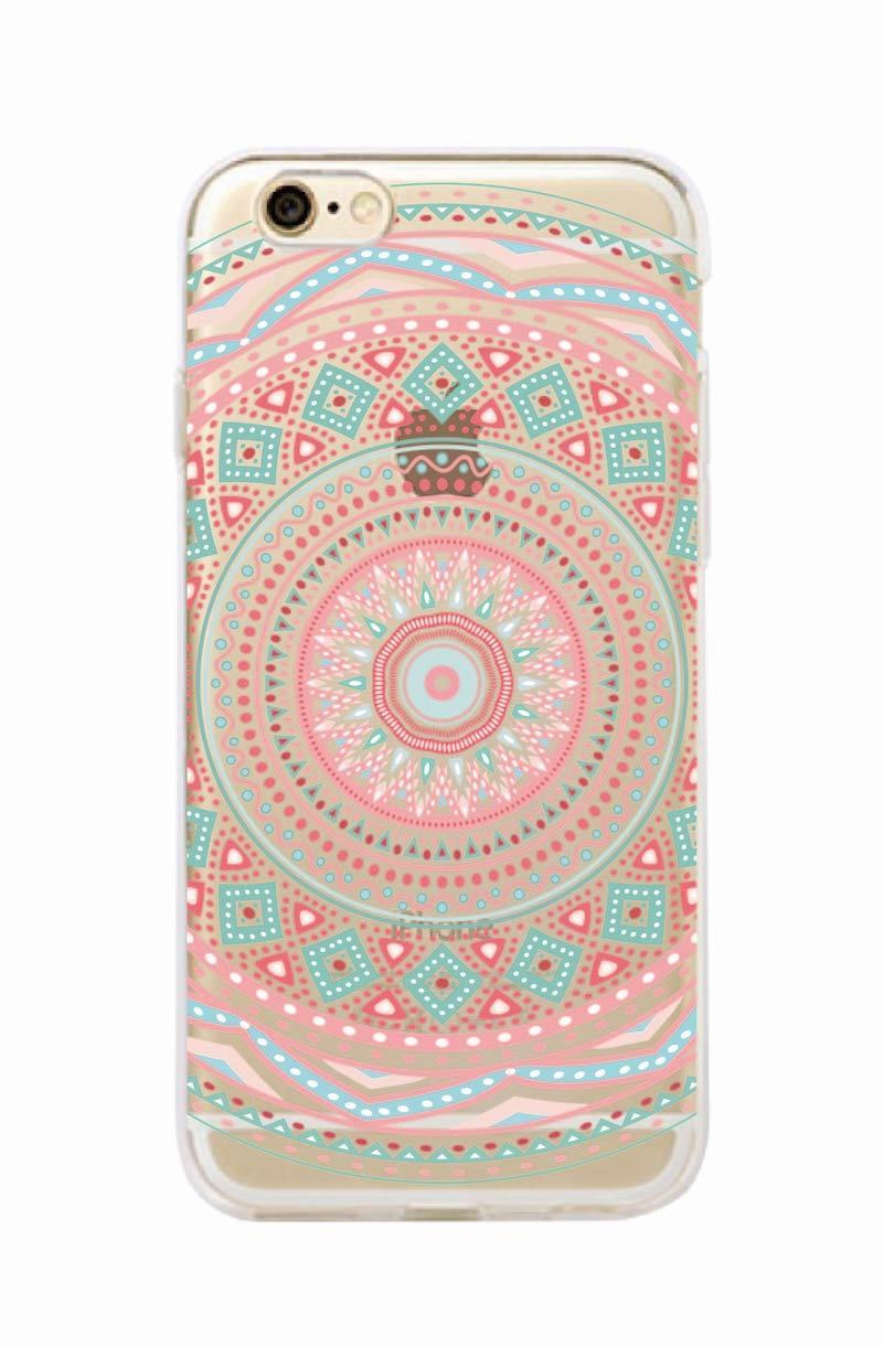 Mandala Ethnic Soft Phone Case For iPhone