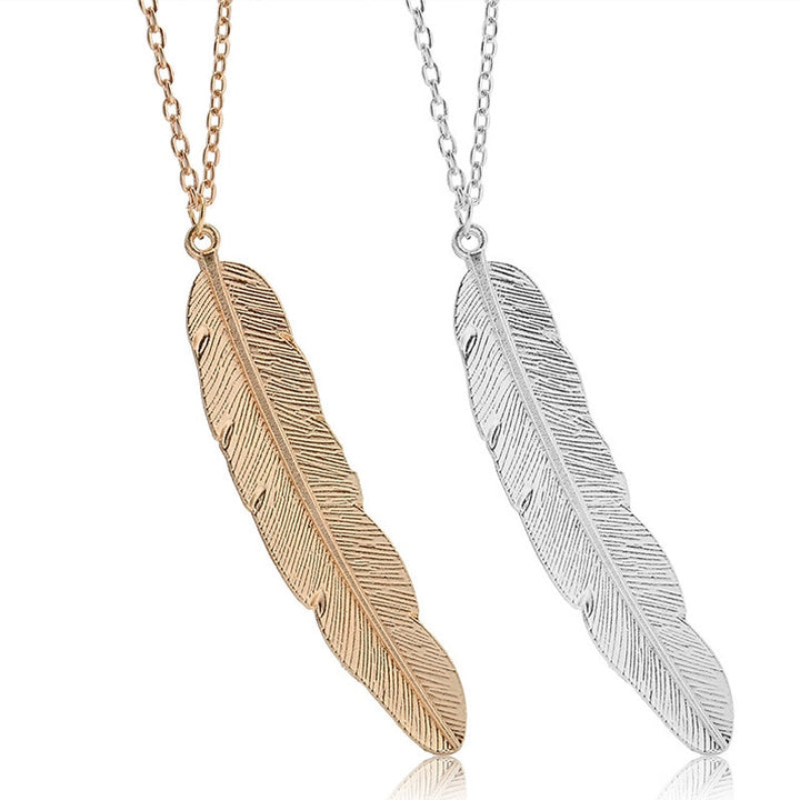 Feather Women Necklace Spiritual Symbol Feather Necklace