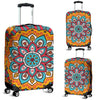Luggage Covers - Colorful Lotus Mandala / Large 27-30 in / 67-76 cm