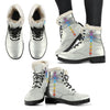 Women's Faux Fur Leather Boots / US12 (EU44)
