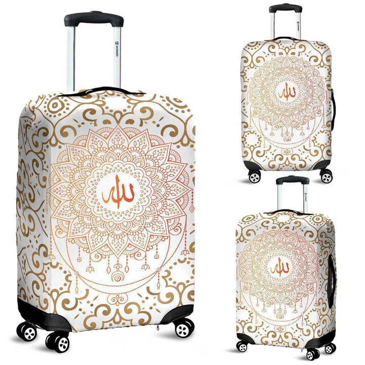 Simple Design Mandala Luggage Cover