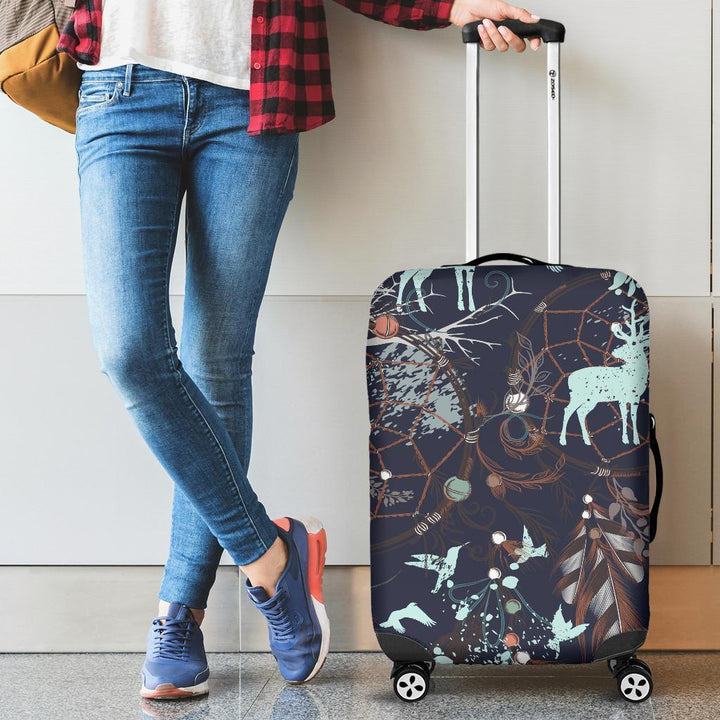 Dream Catcher with Animals Luggage Cover