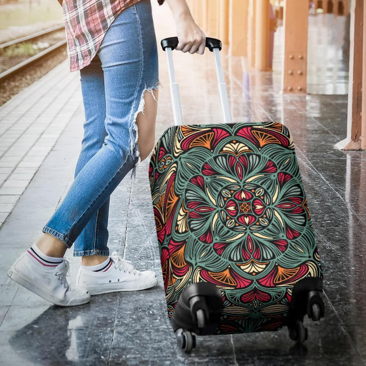 Mandala Colorful Luggage Cover