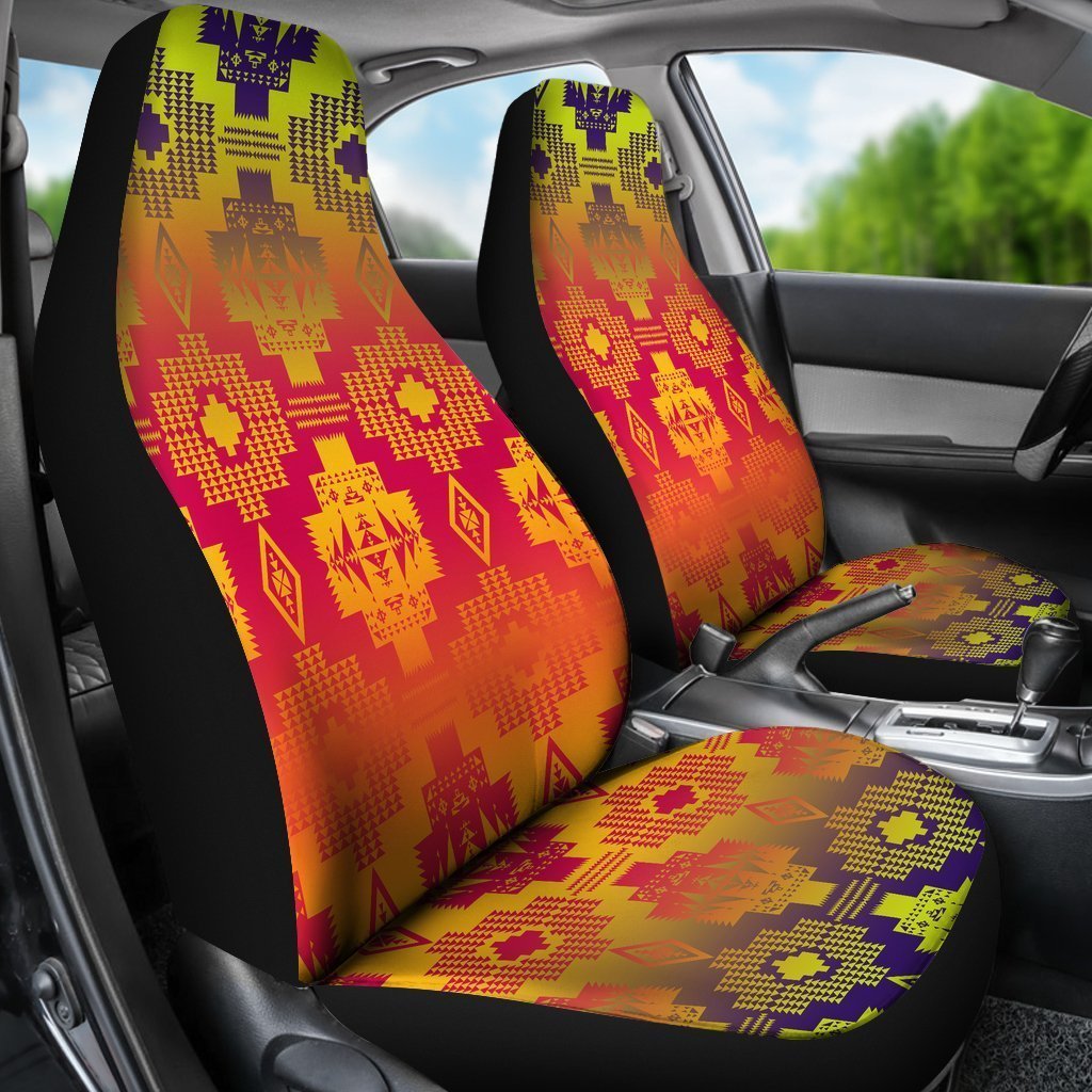 Seven Tribes Purple Horizon Car Seat Covers