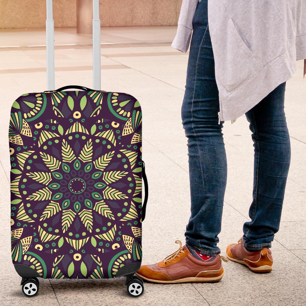 Colorful Mandala Luggage Cover