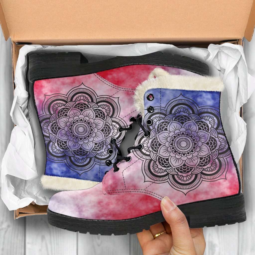 TieDye Mandala Boots