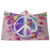 Peace Colorful Hooded Blanket